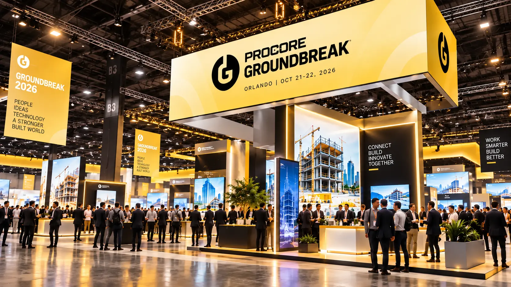 Procore Groundbreak Convention Hall Exhibition