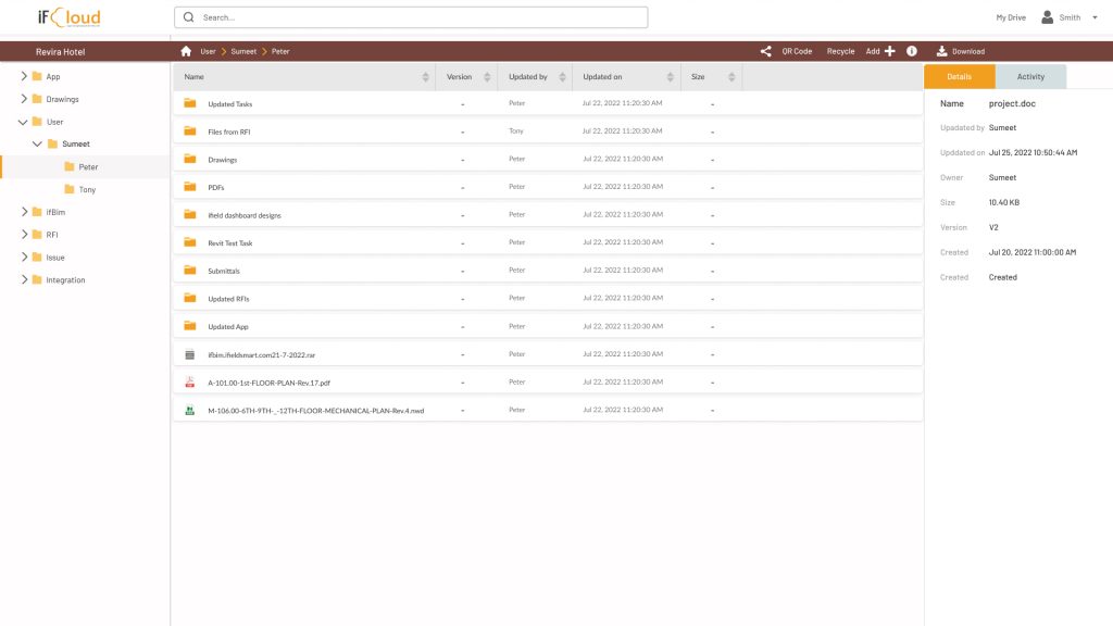 iFCloud Dashboard 