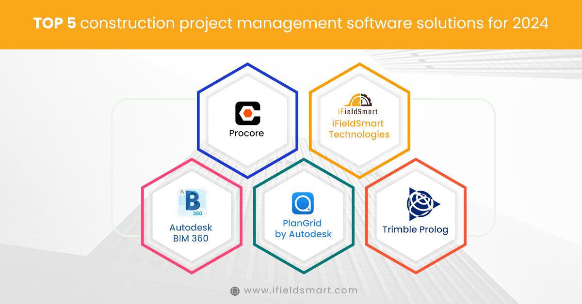 top 5 construction project management software solutions for 2024